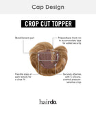 Crop Cut Topper | Monofilament Part Synthetic Hair by Hairdo