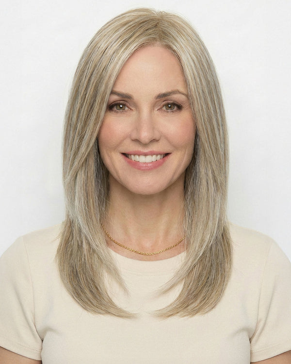 Vienna | Monofilament Synthetic Hair Topper by Henry Margu