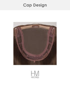 Vienna | Monofilament Synthetic Hair Topper by Henry Margu