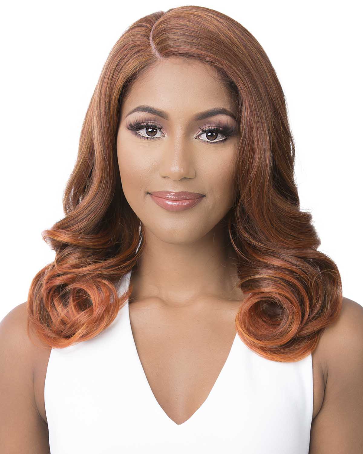 HD Lace Alana | Lace Front & Lace Part Synthetic Wig by It's a Wig
