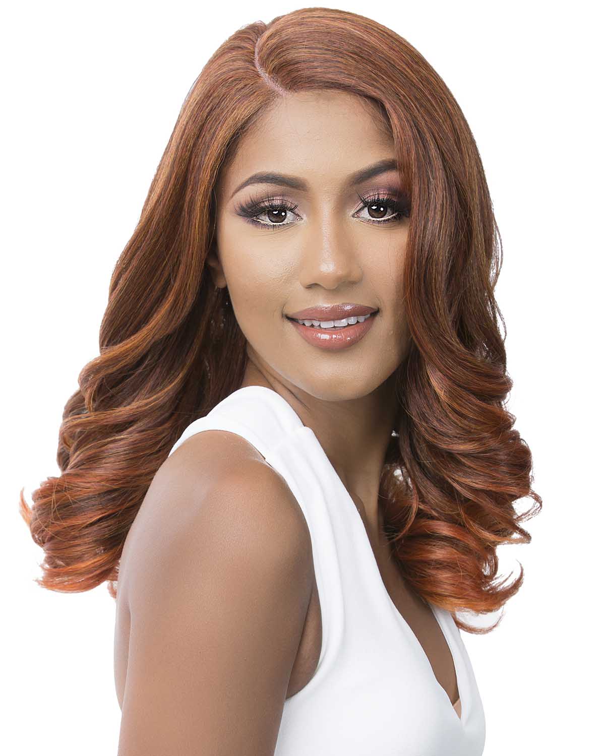 HD Lace Alana | Lace Front & Lace Part Synthetic Wig by It's a Wig