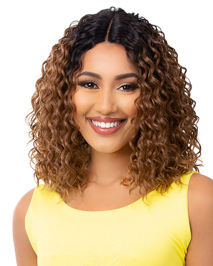 HD Lace Finley | Lace Front & Lace Part Synthetic Wig by It's a Wig