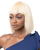 HH Bob w/Bang 10 | Human Hair Wig by It's a Wig