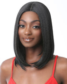 BFF Lace Natural Straight 14 | Lace Front & Lace Part Synthetic Wig by It's a Wig