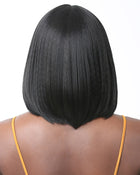 BFF Lace Natural Straight Bob 12 | Lace Front & Lace Part Synthetic Wig by It's a Wig