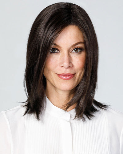 Top Coverage 12 inch (Exclusive) | Lace Front & Monofilament Synthetic Hair Topper by Jon Renau