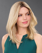 Top Blend 12 inch (Exclusive) | Monofilament Remy Human Hair Topper by Jon Renau