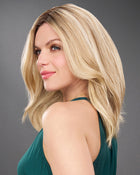 Top Blend 12 inch (Exclusive) | Monofilament Remy Human Hair Topper by Jon Renau
