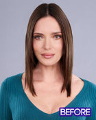 Top Trend Lace HD Straight 14 inch (Exclusive) | Lace Front & Monofilament Synthetic Hair Topper by Jon Renau