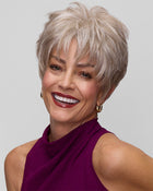 Tess Petite | Lace Front & Monofilament Top Synthetic Wig by Jon Renau
