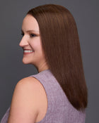 EasiPart XL Wide HH 14 inch | Monofilament Remy Human Hair Topper by Jon Renau