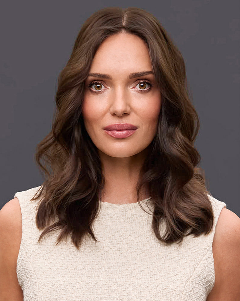 EasiTop Lite Long HH 14 inch (Exclusive) | Monofilament Human Hair Topper by Jon Renau