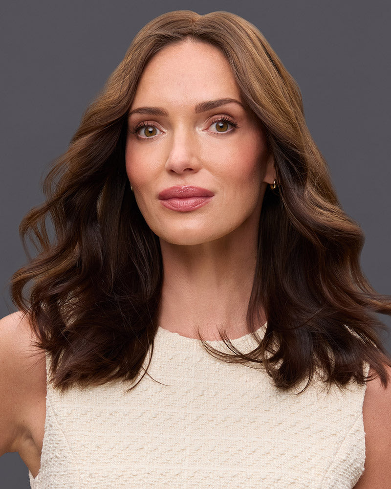 EasiTop Lite Long HH 14 inch (Exclusive) | Monofilament Human Hair Topper by Jon Renau