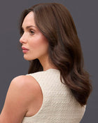 EasiTop Lite Long HH 14 inch | Monofilament Human Hair Topper by Jon Renau