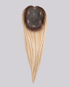 EasiTop Lite Petite HH 14 inch | Monofilament Human Hair Topper by Jon Renau