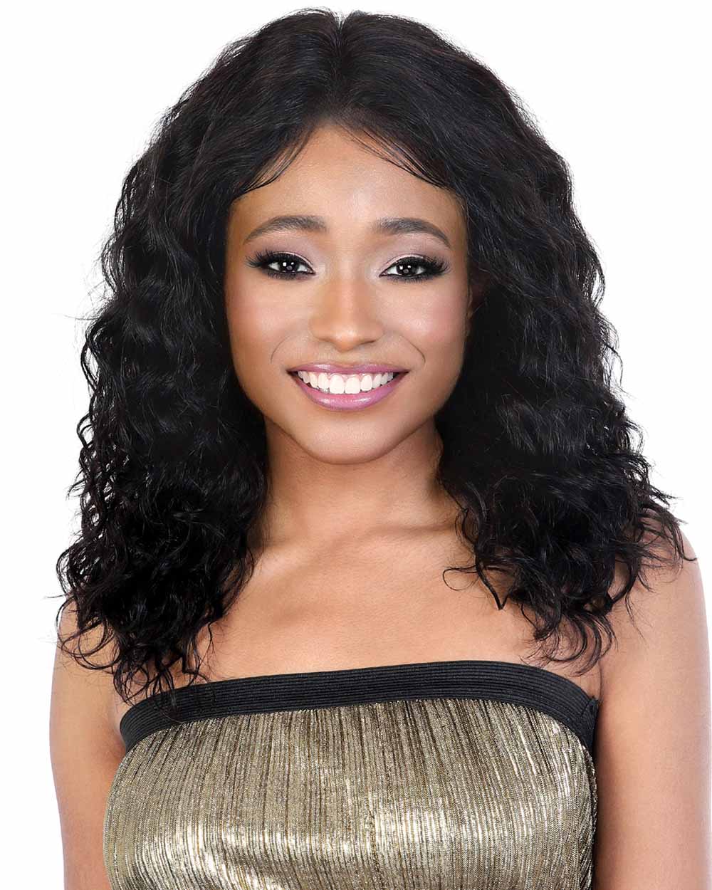 HL136 LW18 | Lace Front Human Hair Wig by Motown Tress