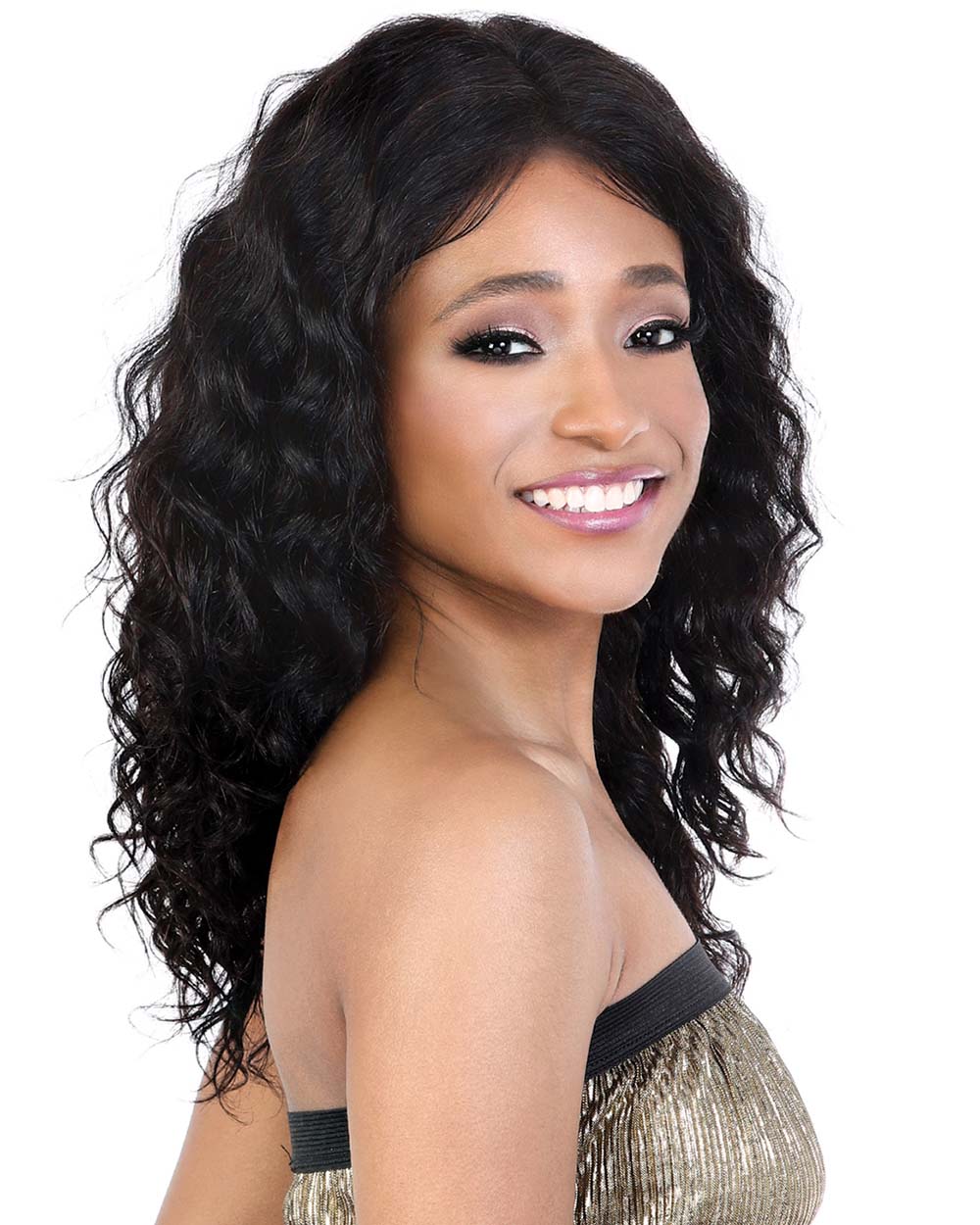 HL136 LW18 | Lace Front Human Hair Wig by Motown Tress