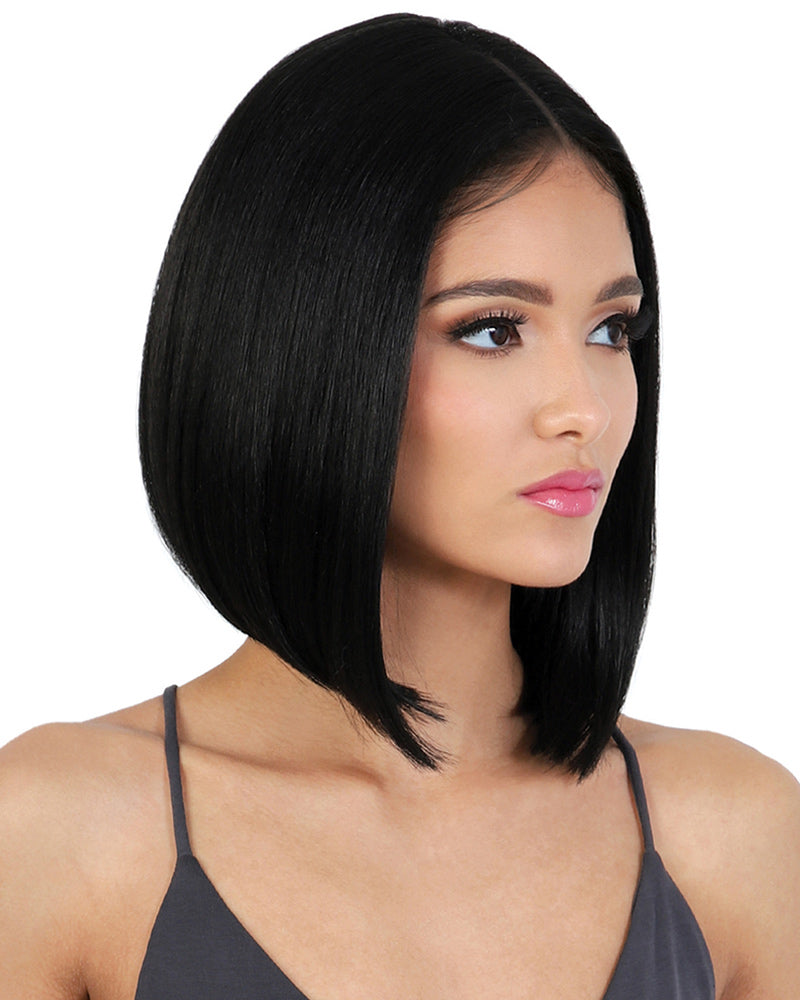 HBL Hali | Lace Front & Lace Part Human Hair Blend Wig by Motown Tress