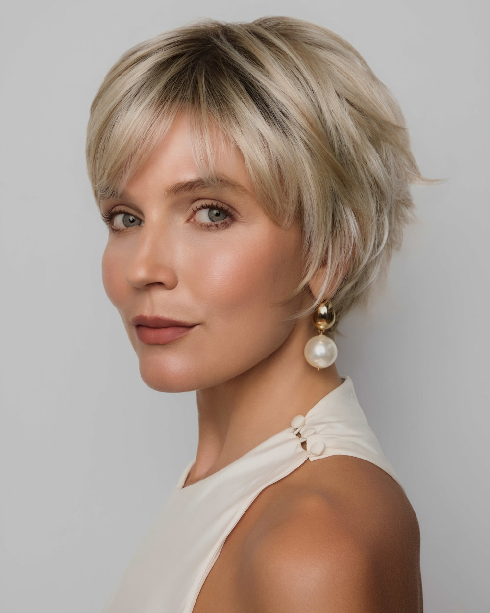 Mio | Lace Front & Monofilament Part Synthetic Wig by Noriko