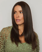 Deluxe Hairline TP | Lace Front & Monofilament Synthetic Hair Topper by Orchid