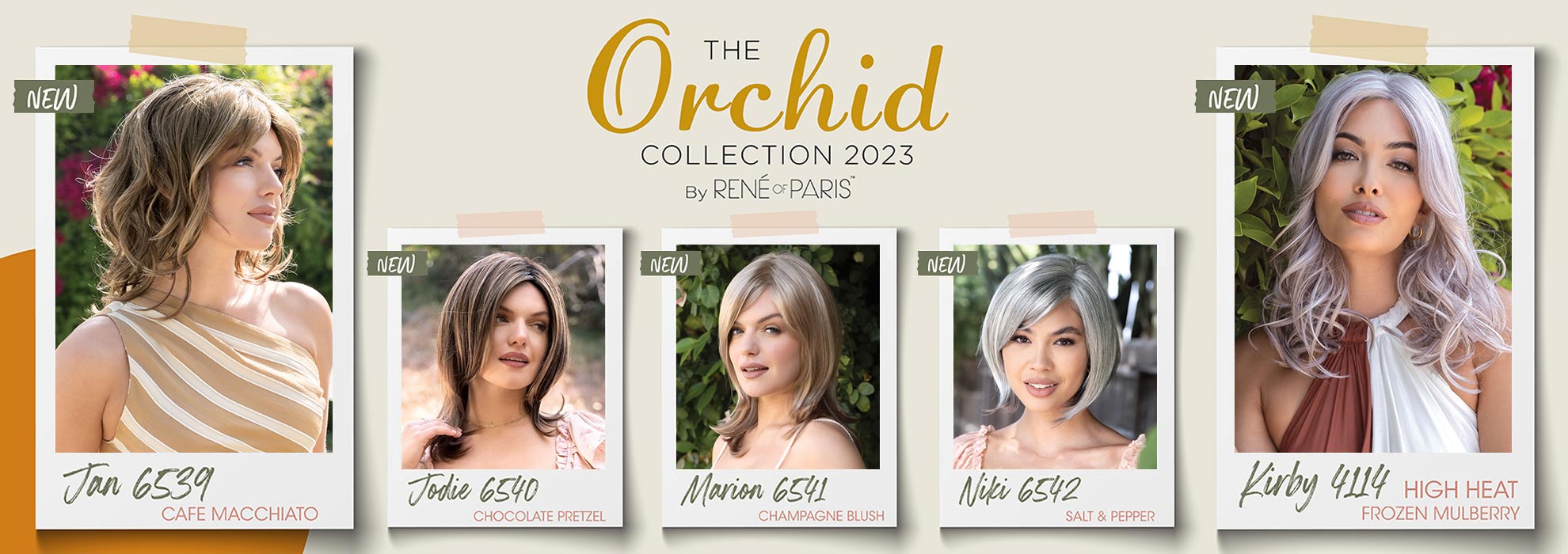 Orchid Wigs