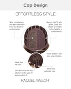 Effortless Style | Monofilament Part Synthetic Wig by Raquel Welch