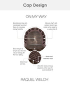 On My Way | Lace Front & Monofilament Top Synthetic Wig by Raquel Welch