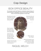 Box Office Beauty | Lace Front & Monofilament Top Synthetic Wig by Raquel Welch