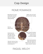 Rome Romance | Lace Front & Monofilament Top Human Hair Wig by Raquel Welch