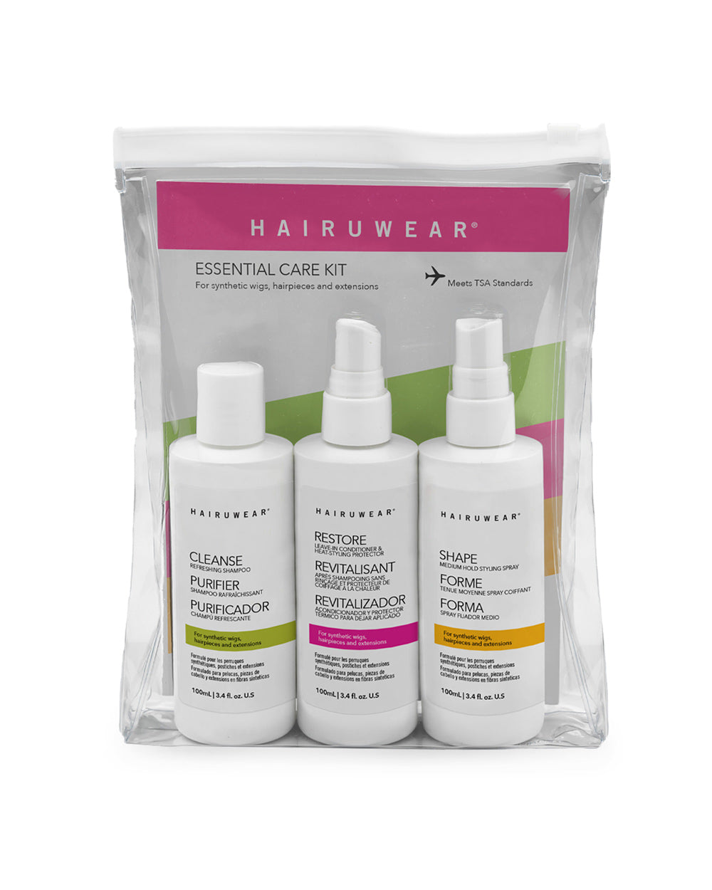 Essential Care Travel Kit | by Hair U Wear