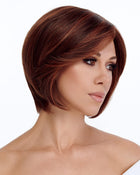 Smooth Cut Bob | Lace Front & Monofilament Top Synthetic Wig by TressAllure