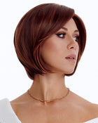 Smooth Cut Bob | Lace Front & Monofilament Top Synthetic Wig by TressAllure