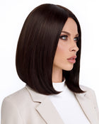 Undercut Bob | Lace Front & Monofilament Top Synthetic Wig by TressAllure