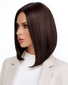 Undercut Bob | Lace Front & Monofilament Top Synthetic Wig by TressAllure