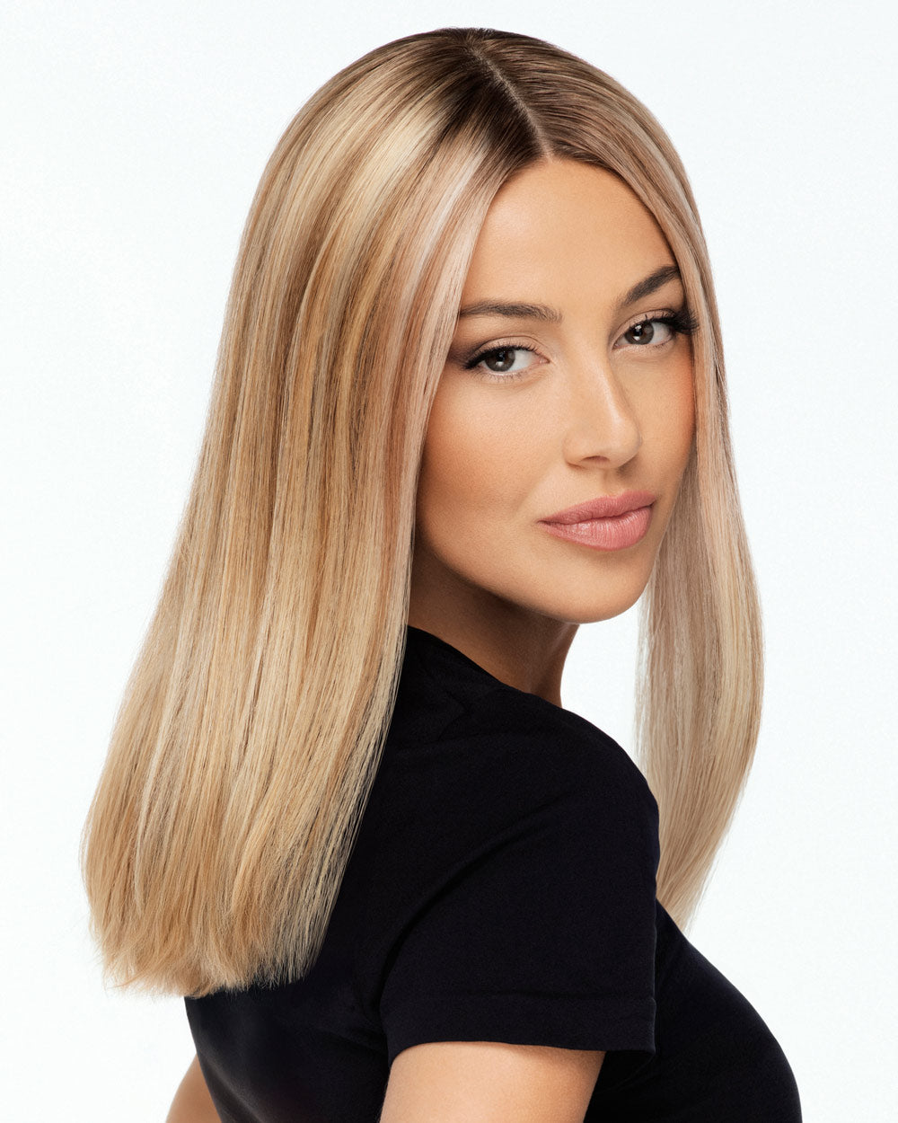 Sheer Top 10 inch | Monofilament Human Hair Topper by TressAllure