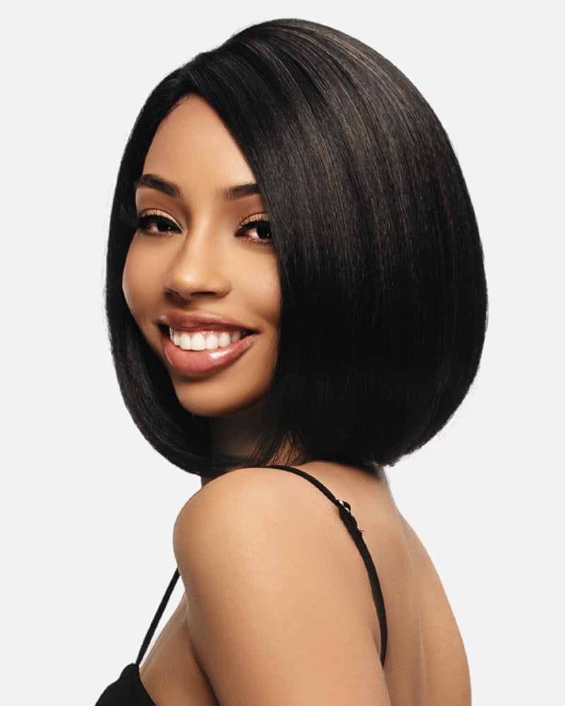 HMB-Sara | Monofilament Crown Human Hair Blend Wig by Vivica Fox
