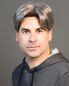 403 | Men's Human Hair Toupee by Wig Pro - Clearance