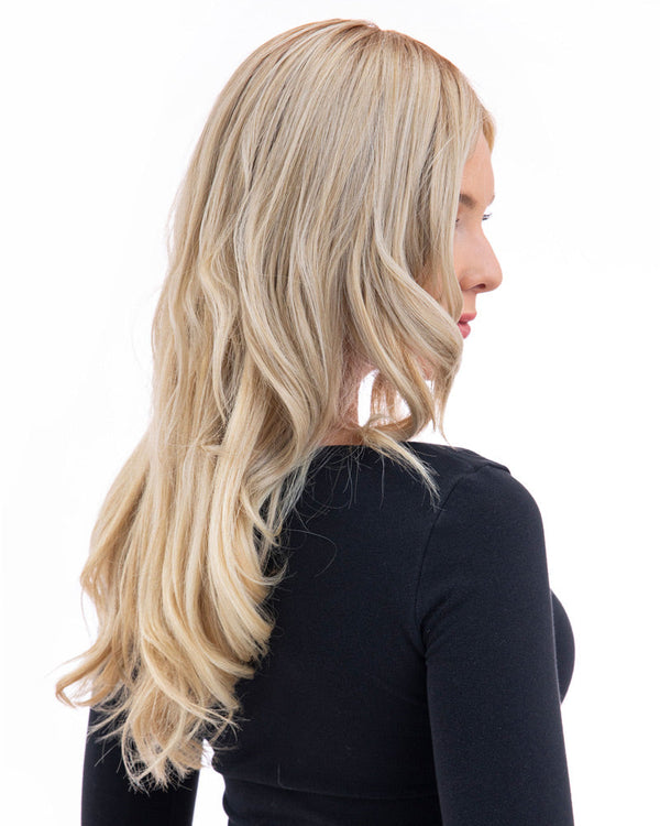 Hand-Tied Topper Long (Exclusive) | Monofilament Synthetic Wiglet by Wig Pro - Clearance