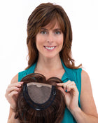 Hand-Tied Topper Short | Monofilament Synthetic Wiglet by Wig Pro - Clearance