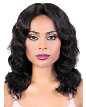 HPL Spin50 | Lace Part Remy Human Hair Wig by Motown Tress